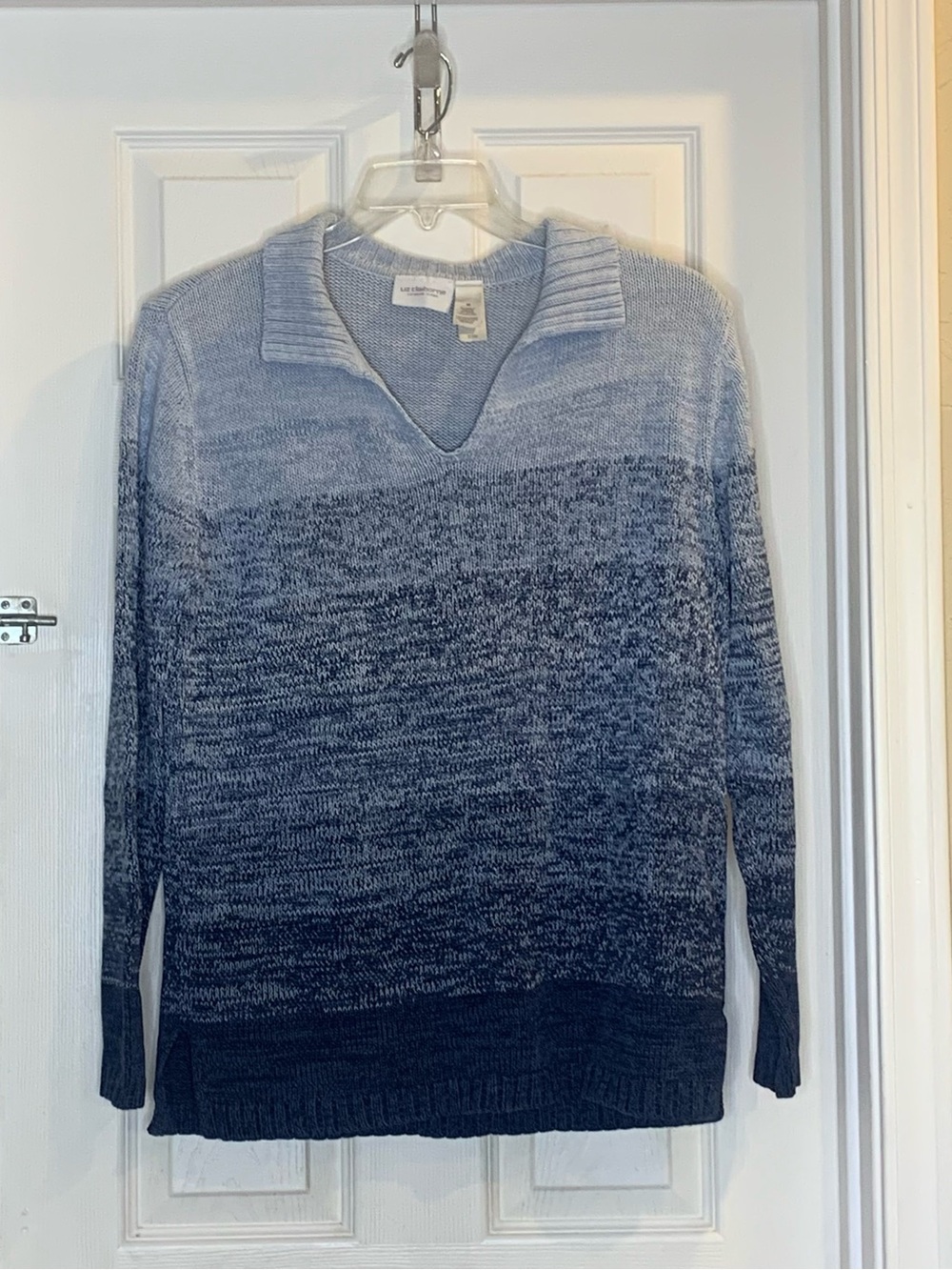 Liz Claiborne Oversized Blue Sweater Size Medium
